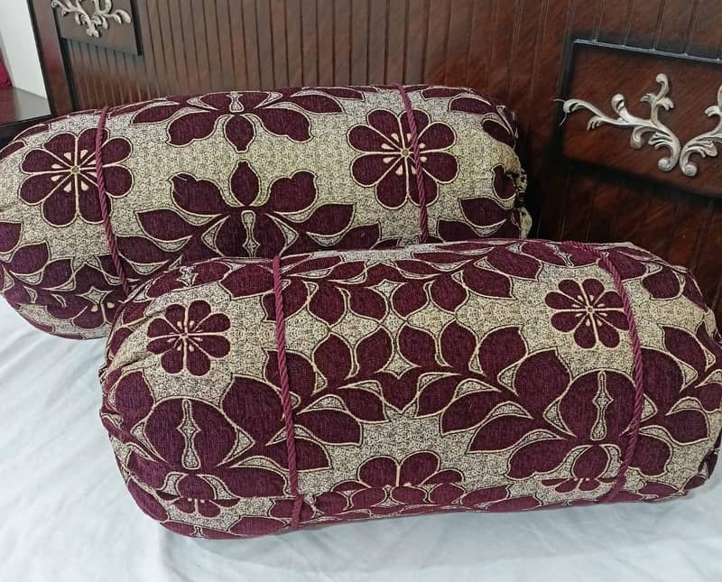 2 Pcs Velvet Jacquard Printed Pillow Covers 0