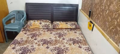 double bed  with mattress good condition