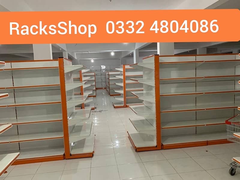 Wall Rack/ Gondola Rack/ Store Rack/ Shopping Trolley/ Cash counter 0