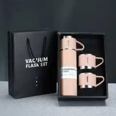 stainless steel vacuum flask set with 2 cups,500ml 0