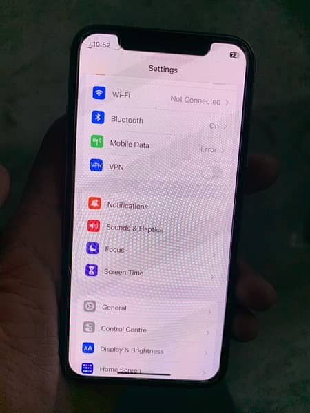 iphone X — 64GB 11