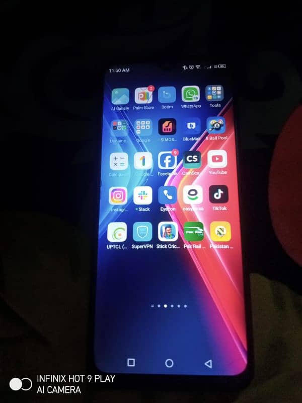 Infinix hot 10 play 4/64 10/8 condition 1