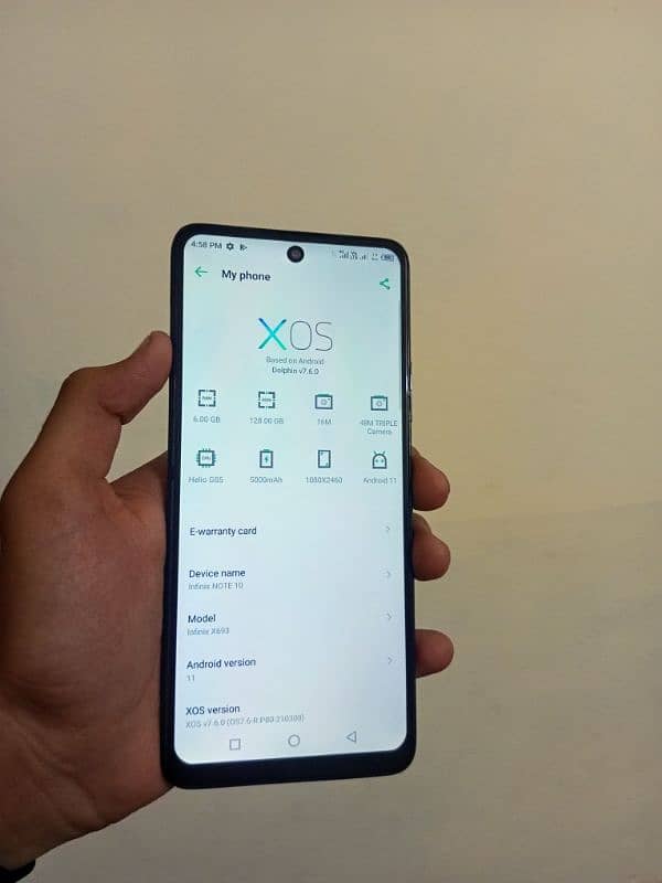 Infinix note 10 6/128 exchange possible 1