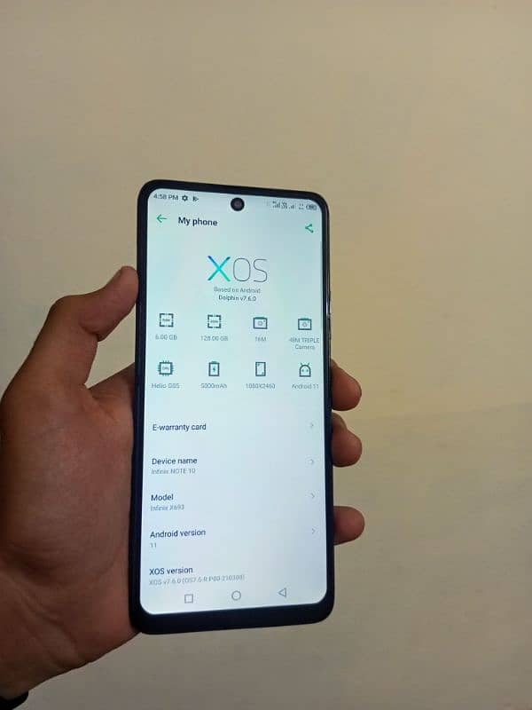 Infinix note 10 6/128 exchange possible 5