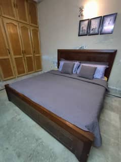 Bed Set and TV Table for sale