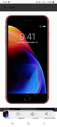 i phone 8 puls 64 gb non pat