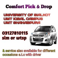 uskt umt iqbal campus and others pick & drop