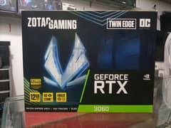 ZOTAC RTX 3060 12GB FOR SALE