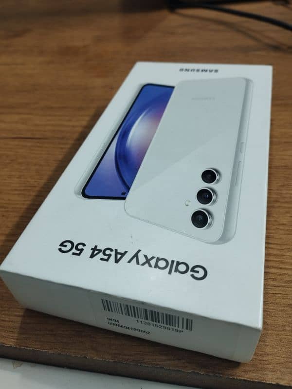 Samsung A54 Non pta complete box Exchange possible 12