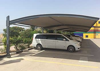 Car Parking Shed - Fiber Shed - Car Porch Shed - Tensile Shed 1