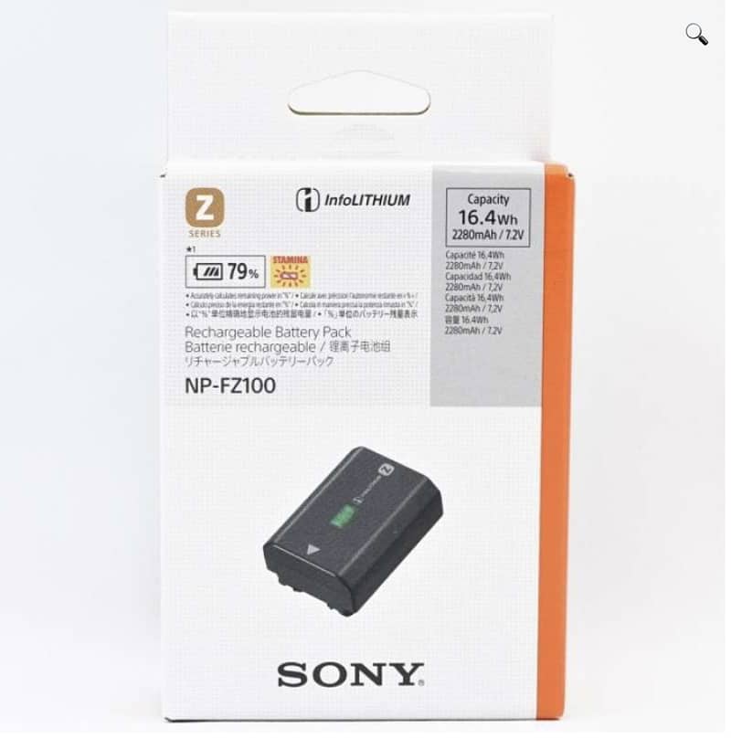 Sony FZ-100 Battery 0