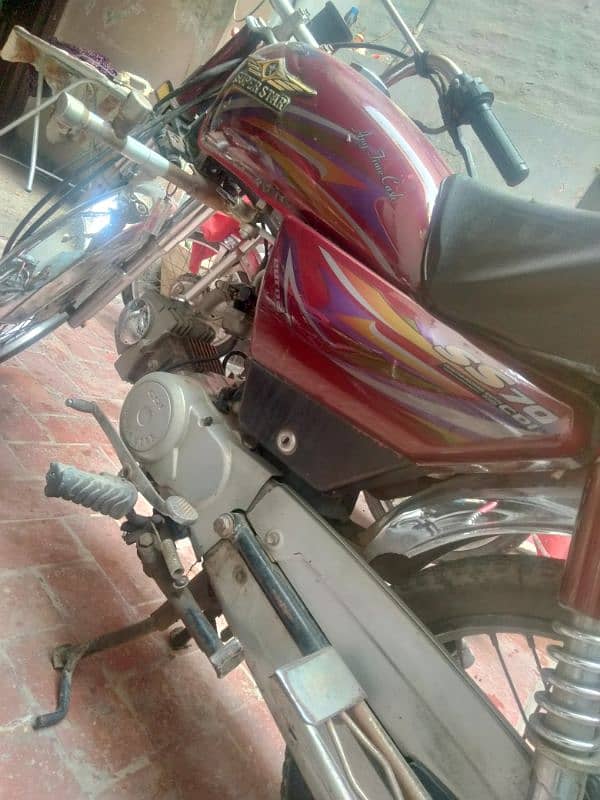 Super Star 70cc Bike For Sale 3