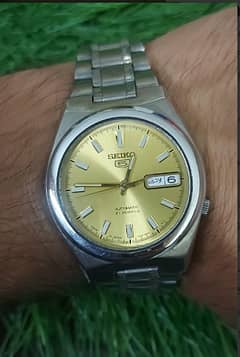 Sieko 5 golden dial  Automatic