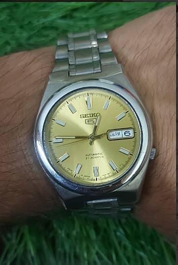 Sieko 5 golden dial  Automatic 0