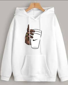 1 pc Mens & women cotton printed hoodie