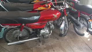 Honda Cd 70 18 model available on usama motors