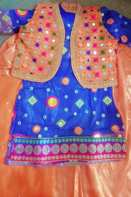 lehnga choli shamoz silk 1