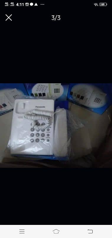 panasonic telephone set new refurbished s-500 Call :03212123558 4