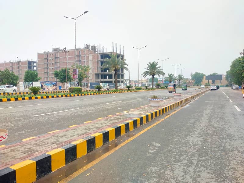 10 Marla Corner Commercial Plot For Sale In A-Block Khayaban e Amin Society Lhr. 1