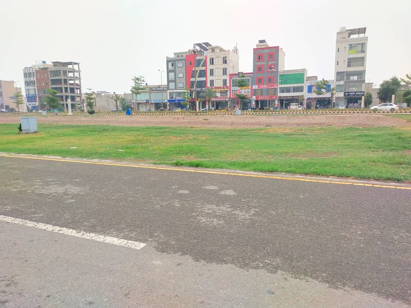 10 Marla Corner Commercial Plot For Sale In A-Block Khayaban e Amin Society Lhr. 11