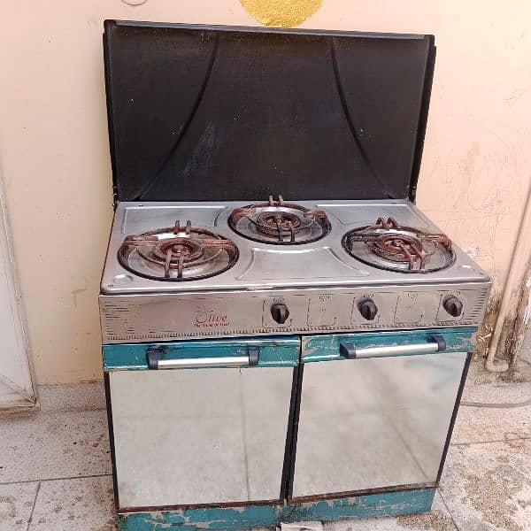 cooking range with cabinet 2