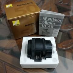 Nikon AF Nikkor 50mm f/1.4D lens (price negotiable)