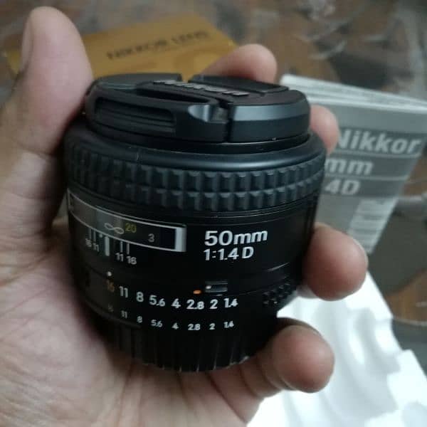 Nikon AF Nikkor 50mm f/1.4D lens (price negotiable) 4