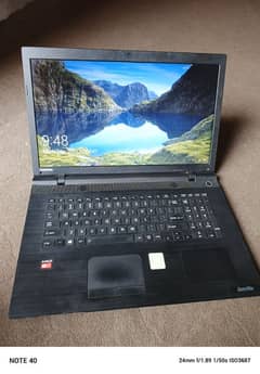 "HP 17" Laptop- 6GB RAM, HD Display, Quad Processor - Condition: Great