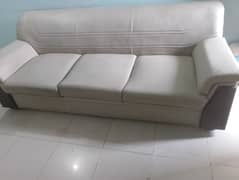 Sofa 5 seater with couch + 1 double bed with matress for sale