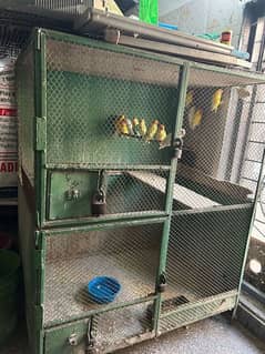 Double poction Cage for sale