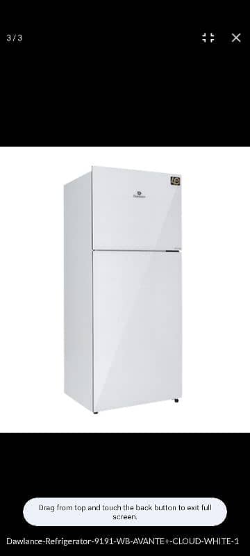 Dawlance refrigerator 0