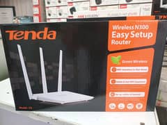 Wifi Router | Long Range | Tenda | F3, N301 | Networking