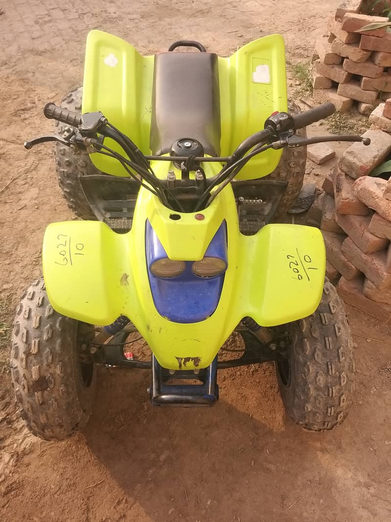 RAPTOR 4 x 4 FOUR WHEELER DIRT DESERT OFF ROAD QUARD BIKE MOUNTAIN 4