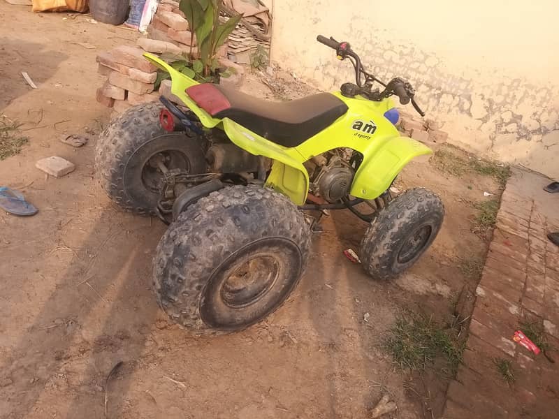 RAPTOR 4 x 4 FOUR WHEELER DIRT DESERT OFF ROAD QUARD BIKE MOUNTAIN 5