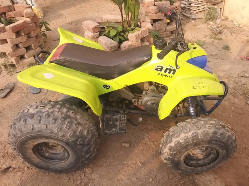 RAPTOR 4 x 4 FOUR WHEELER DIRT DESERT OFF ROAD QUARD BIKE MOUNTAIN 7