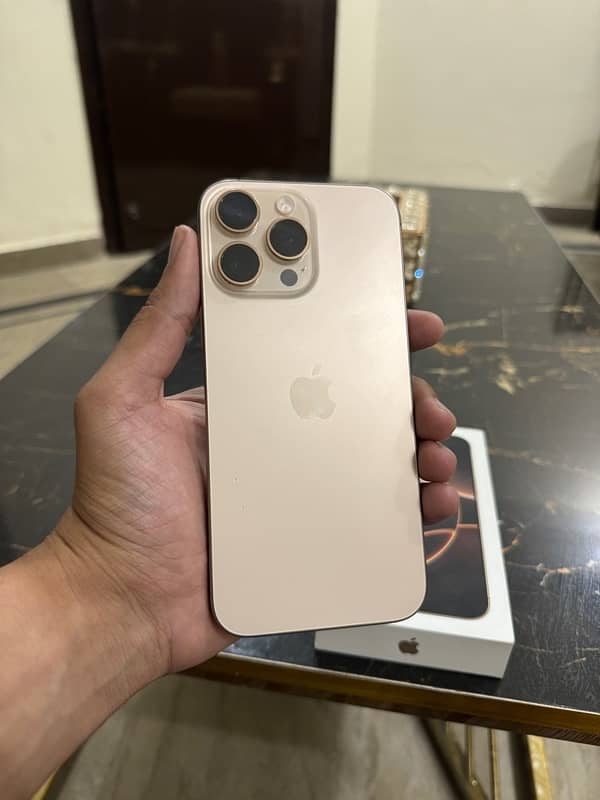 Iphone 16 Pro Max 256gb Desert Titanium FU 2