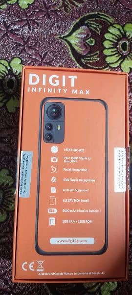 DIGIT infinix max 3GB Ram 32GB ROM 2