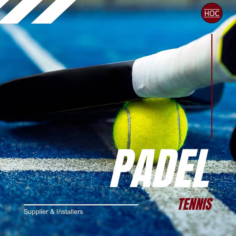 PADEL TENNIS, sports flooring, artificial grass by HOC FLOORS 2