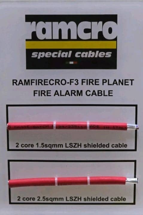 PRYSMINA, BELDEN, 2M KABLO & RAMCRO FIRE RESISTANT CABLES etc. 6