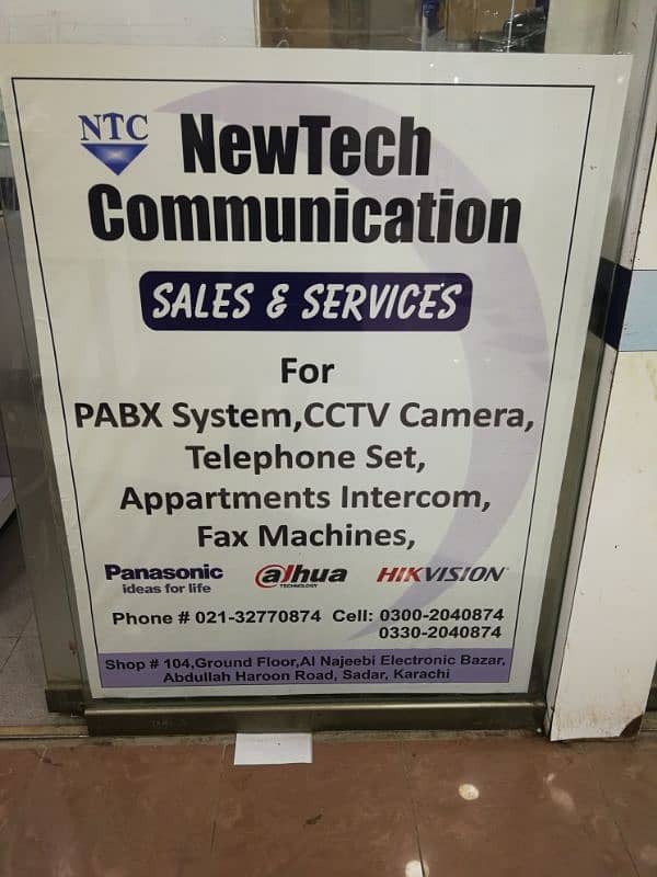 PANASONIC WARRANTY PABX SYSTEM TELEPHONES SETS INTERCOM 4