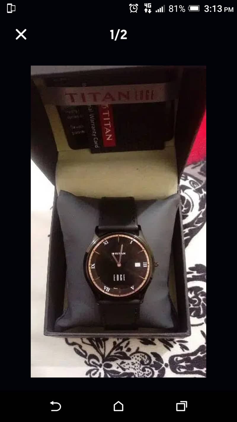 Titon orignal mens watch purchased from dubai 1