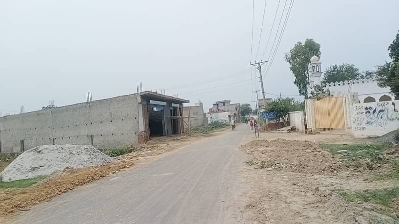 4 Kanal Corner Semi Commercial Plot Near New Defence Road And Ferozpur Road Lahore 4