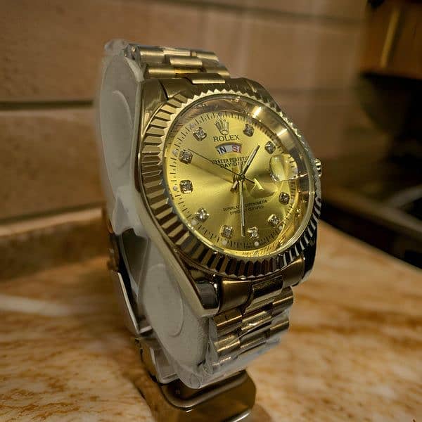 Rolex Golden Wrist Watch ( Free delivery) 0