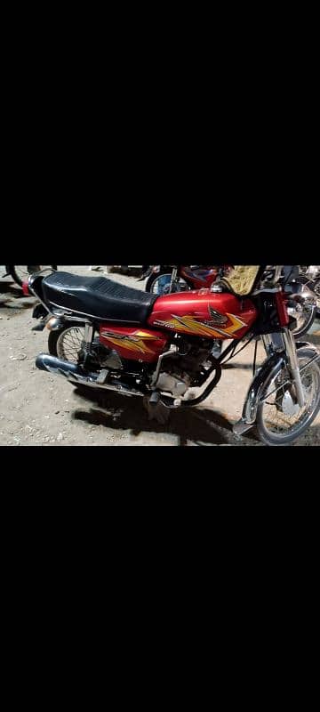 HONDA CG125 2021 MODEL KARACHI NUMBER PLATE 4