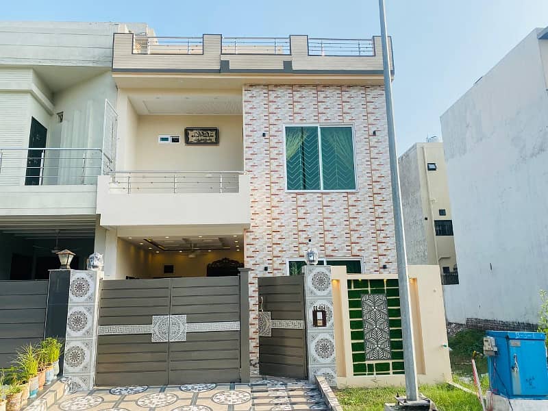 5 MARLA BRAND NEW HOUSE AVAILABLE FOR SALE (AT REASONABLE PRICE) IN CITI HOUSING GUJRANWALA 13