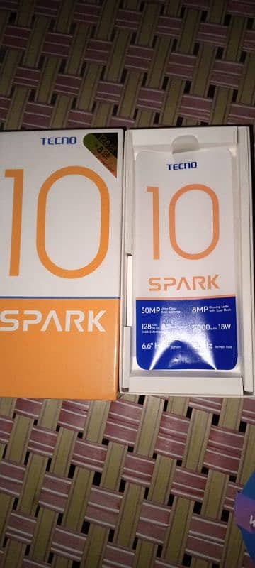 Tecno Spark 10c 8/128gb with Box 6