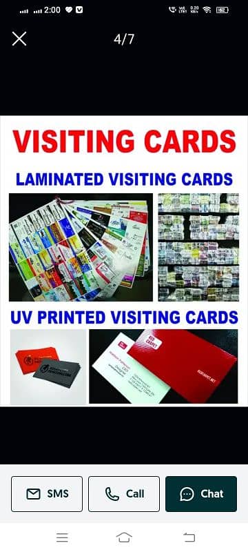 panaflex offset printing press LED 3D acrylic sign board visiting card 10