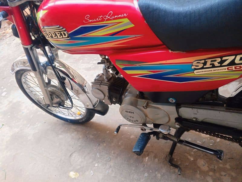 Hi Speed bike hai 70cc Rawalpindi number 6