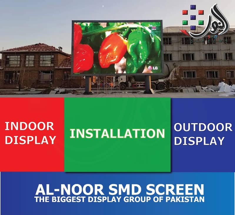 Single color SMD Screen | RGB | Indoor and Outdoor SMD Screens | LED 18