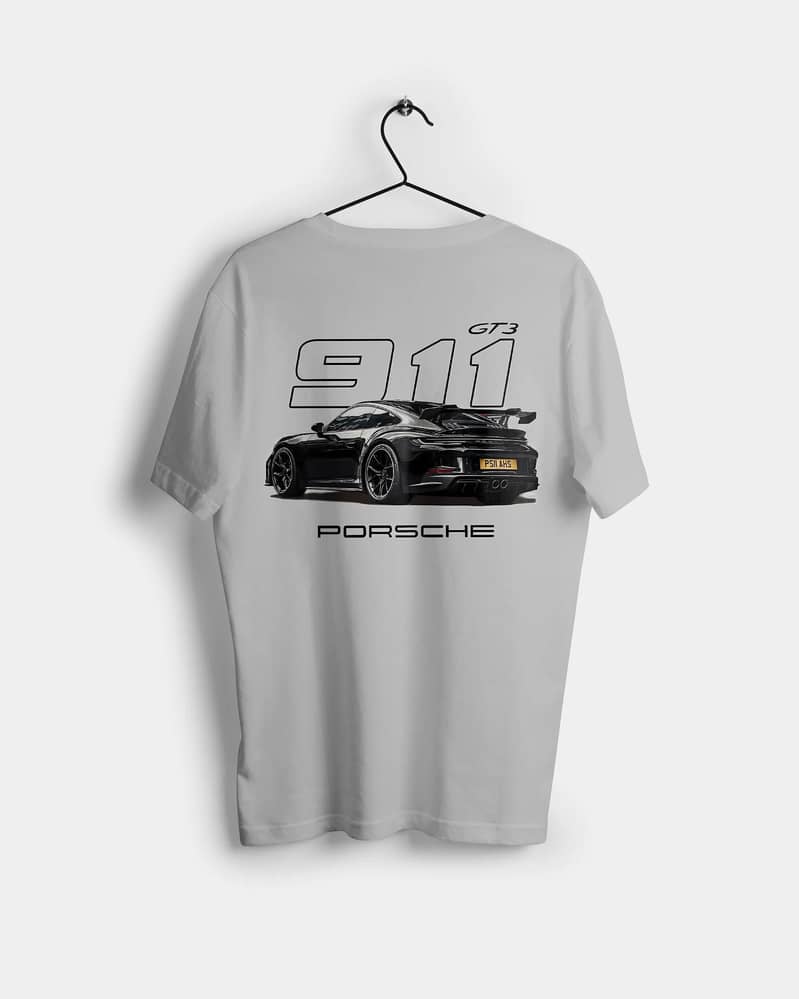 This Porsche 911 GT3 Oversized T-shirt offers the perfect blend of co 2